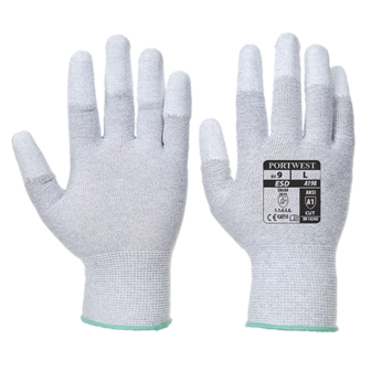 Antistatische PU Vingertop-Handschoen